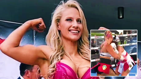 &lsquo;I want the rematch&rsquo;: Blonde Bomber Bridges eyes crack at champ Courtenay again after flooring foe for quick knockout win (VIDEO)