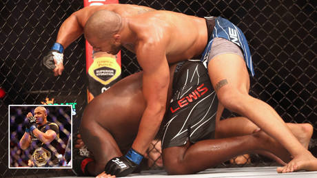 &lsquo;See you soon, boy&rsquo;: UFC heavyweight king Francis Ngannou fires warning to Ciryl Gane as Frenchman wins interim crown
