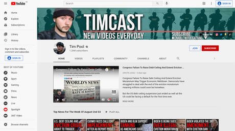 Screenshot © YouTube / Tim Pool