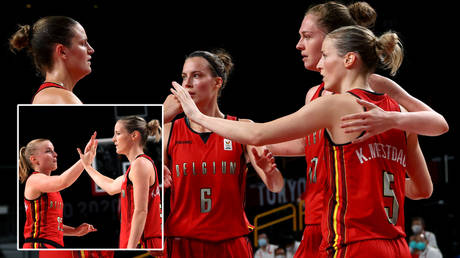&lsquo;That&rsquo;s a man&rsquo;: Rage as presenter is suspended for &lsquo;disrespectful, painful & demeaning&rsquo; off-mic barbs over female basketball stars