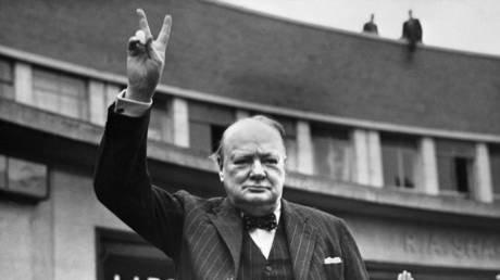 Undated picture of Sir Winston Churchill. © AFP /