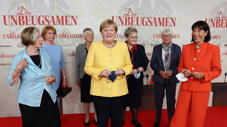 But Afghanistan! German tabloid Bild chastises Merkel for being &lsquo;in a good mood&rsquo; at documentary premiere amid Kabul chaos