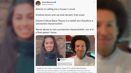 &lsquo;Always the victim&rsquo;: UK race activist called out for &lsquo;cowardly bullying&rsquo; after suing university for discrimination over race slurs