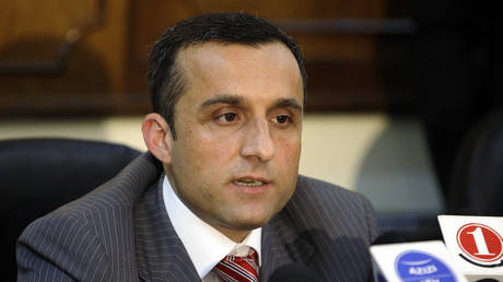 FILE PHOTO: Afghanistan's then chief of intelligence Amrullah Saleh speaks during a news conference in Kabul June 6, 2010. © REUTERS/Omar Sobhani