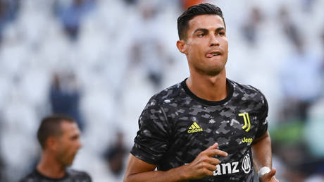 Cristiano Ronaldo reacted angrily to claims about his future. © AFP