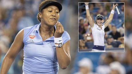 &lsquo;I&rsquo;m literally shaking&rsquo;: Swiss outsider Teichmann sinks Osaka in Cincinnati as Japanese star says &lsquo;I&rsquo;m almost glad I lost&rsquo;