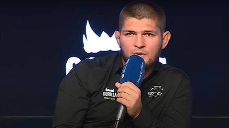 &lsquo;I hope they&rsquo;ll forgive me&rsquo;: Khabib apologizes for heavily-criticized comments on Afghanistan (VIDEO)