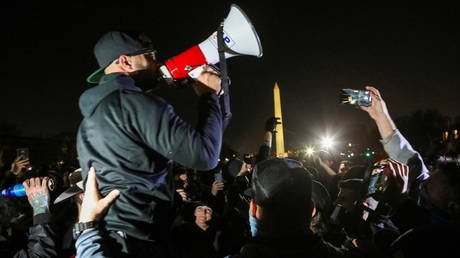 ‘Proud Boys’ leader sentenced to jail for burning BLM banner in DC and having rifle magazine