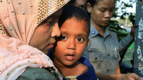 FILE PHOTO. Rohingya people outside Yangon, Myanmar. © Reuters / Ann Wang