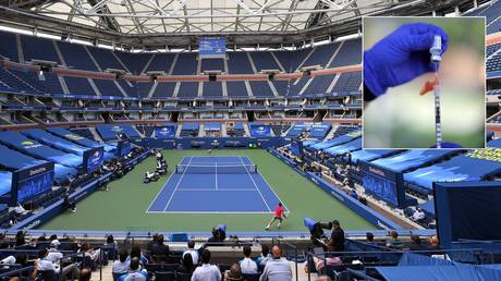 The US Open is set to see a return of fans - but only if they are vaccinated. © USA Today Sports / Reuters