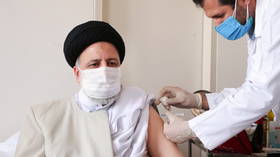 Iranian President Raisi gets jab of homegrown Covid-19 vaccine as daily coronavirus deaths exceed 500