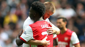 ‘Put rivalries aside for a minute’: Tottenham fans give Arsenal’s Saka round of applause as he returns from Euro heartache (VIDEO)