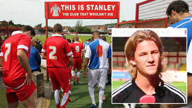 ‘It wasn’t me’: Fans in hysterics as English footballer is suspected of ‘sh*tting himself’ during fart-filled interview (VIDEO)