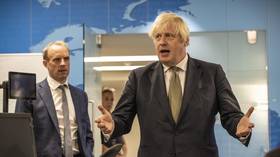 ‘Little Britain meets The Thick of It’: Boris Johnson slammed for clumsy photo op in Afghanistan crisis centre
