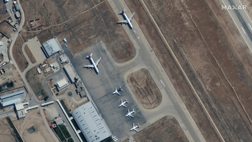 Republican congressman accuses Taliban of holding planes with US evacuees ‘hostage’ at northern Afghanistan airport