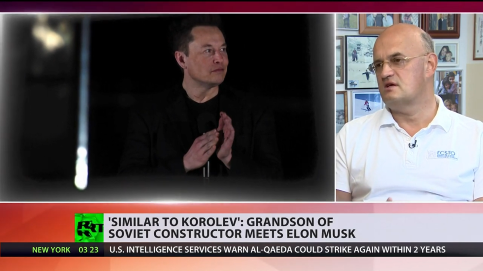 , ‘Every day SpaceX people walk past photo of my grandad’: Descendant of Sergey Korolev talks to RT about meeting Elon Musk (VIDEO), The World Live Breaking News Coverage & Updates IN ENGLISH