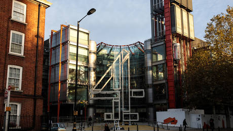 The headquarters for British television broadcaster Channel 4 stands on 124 Horseferry Road in London, England. © Jack Taylor/Getty Images