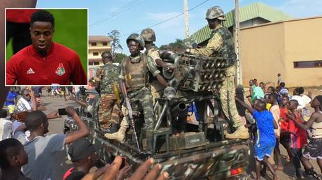 &lsquo;Gunshots all day&rsquo;: Moroccan team flee Guinea after being caught up in coup &ndash; but Lokomotiv Moscow star still trapped (VIDEO)