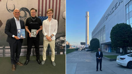 After visiting SpaceX, &lsquo;built on shoulders of giants, like Korolev,&rsquo; Sergey Korolev&rsquo;s grandson praises &lsquo;genius manager&rsquo; Elon Musk