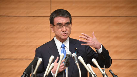 Popular Japanese Vaccine Minister Kono enters race for ruling party leader, could become next PM
