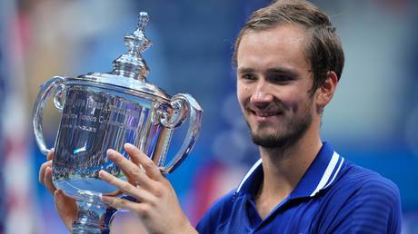 Daniil Medvedev will hope for a sustained career at the top of tennis after winning the 2021 US Open © Danielle Parhizkaran / USA Today Sports via Reuters