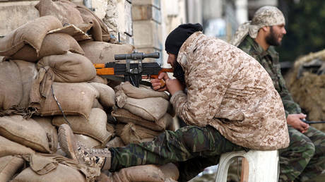 FILE PHOTO. A Libyan soldier. © AFP / ABDULLAH DOMA