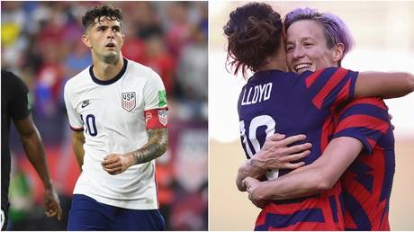 US men's stars such as Christian Pulisic will be paid the same as Megan Rapinoe and Co. by national football bosses. © USA Today Sports / Reuters