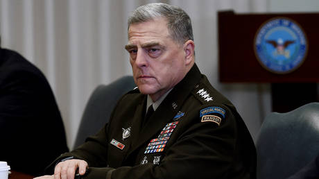 Chairman of the Joint Chiefs of Staff, Army, General Mark Milley. © AFP / Olivier Douliery