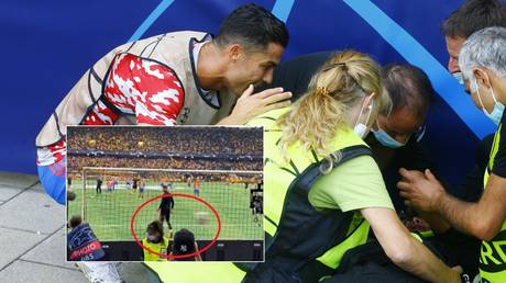 &lsquo;I thought I was dead&rsquo;: Steward hit by misfiring Ronaldo speaks about experience as footage captures impact (VIDEO)