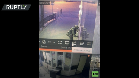 Russian man suspected of murdering family of 3 and setting off explosion at police station is found in car with arsenal of weapons