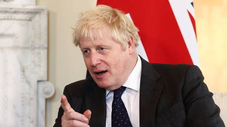 UK Prime Minister Boris Johnson in London, September 16, 2021. © Hannah McKay / Reuters