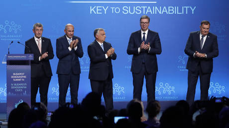 East European leaders urge EU nations to increase birth rate to prevent &lsquo;extinction of Europe&rsquo;, saying immigration not the answer