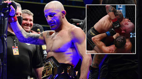 &lsquo;True warriors&rsquo;: UFC standout Volkanovski heralded as he survives submission scares to defeat Ortega in thrilling bout (VIDEO)