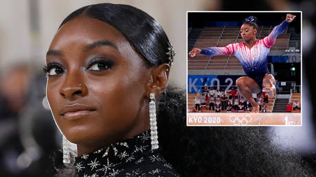 Simone Biles has said she feels she has to hit the heights to be properly recognized as a black woman © Mario Anzuoni / Reuters | © Robert Deutsch / USA Today Sports via Reuters