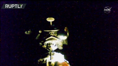 WATCH: Soyuz spacecraft successfully docks at new Russian-made Nauka module on International Space Station for 1st time