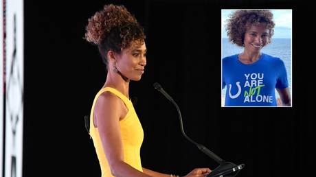 ESPN presenter Sage Steele spoke out against her employer's vaccine stance. © USA Today Sports / Instagram @sagesteele