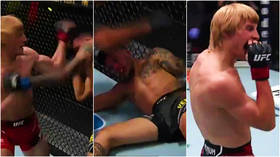 ‘What a knockout’: Sensation Pimblett hailed for ‘one of the all-time great UFC debuts’ as Khabib baiter sinks stunning KO (VIDEO)