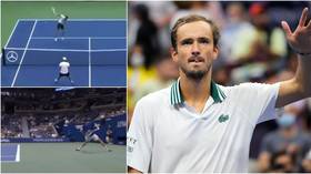 He’s lighting up New York with some absurd shot-making – so is this FINALLY Daniil Medvedev’s time for Grand Slam glory? (VIDEO)