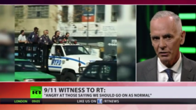 ‘Smell of metal & flesh was so strong you could taste it’: 9/11 RT witness says it took him 20 years to watch the footage he shot