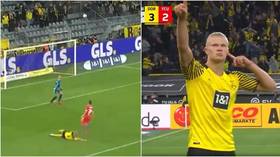‘Insane’: Haaland continues scintillating form with OUTRAGEOUS lob for Borussia Dortmund against Union Berlin (VIDEO)