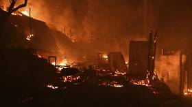 Blaze ravages Greek migrant camp & forces evacuations on eve of relocation to new ‘closed-style’ facility