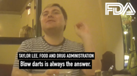 ‘Blow-dart it into them!’ Outrage as FDA employee caught saying African-Americans should be vaccinated against their will