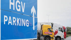 Hundreds of thousands of heavy-goods vehicle drivers aren’t working, says minister, as UK govt vows to tackle haulage crisis