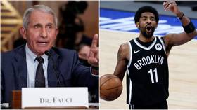 ‘No-one should be forced’: Row over freedoms erupts again as NBA superstar Irving is ruled out by his own team over vaccine choice
