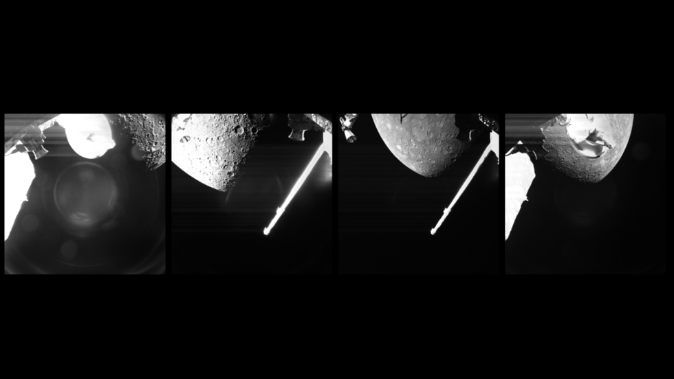 BepiColombo probe snaps mesmerizing up-close PHOTOS of Mercury during mission’s first flyby of planet