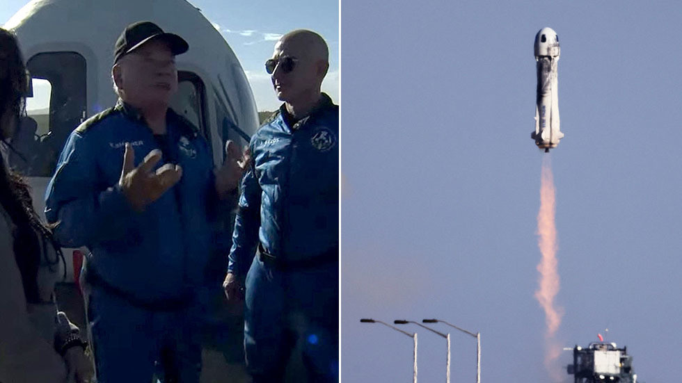 Star Trek legend William Shatner back on Earth after becoming oldest person to visit space