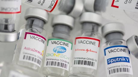 Covid-19 vaccine vials. May 2, 2021. © Reuters / Dado Ruvic