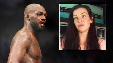 Miesha Tate (right) has spoken about fellow UFC star Jon Jones © Thomas Shea / USA Today Sports via Reuters | © YouTube / Combat Culture