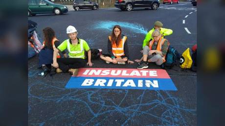 Insulate Britain offer apology for &lsquo;causing disruption&rsquo; after UK PM Johnson brands eco warriors &lsquo;irresponsible crusties&rsquo;