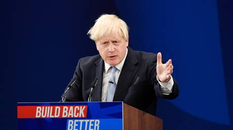 UK&rsquo;s Johnson says Britain embarking on new economic direction as nation hit by rising fuel prices and labour shortages
